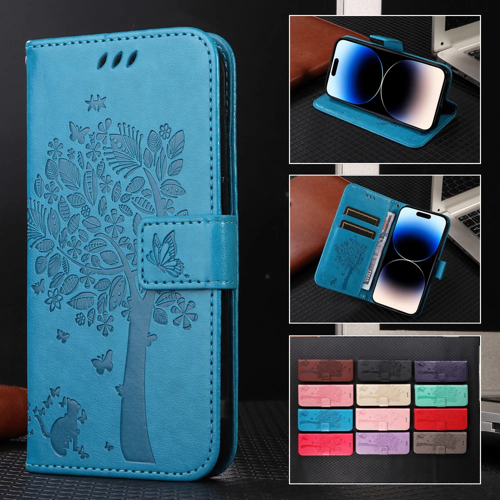 Чехлы для Nokia G42 G22 G21 G11 C12, чехол-книжка с откидной крышкой ...