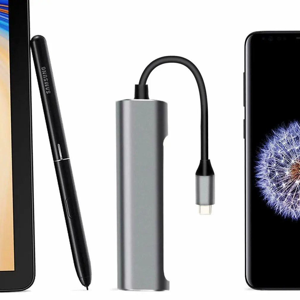 Фото USB C к HDMI-совместимый Ad Ter Hub для Samsung Dex Station MHL Galaxy S8 S9 S10/Plus Note 10/9 Tab S4 S5E S6 Type - купить по USB C к HDMI-совместимый Ad Ter Hub для Samsung Dex Station MHL Galaxy S8 S9 S10/Plus Note 10/9 Tab S4 S5E S6 Type - купить по