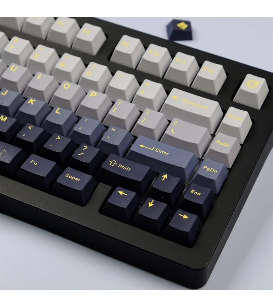 Фото Клавишные колпачки GMK Mountain из PBT-пластика, оригинальные, с высококачественной сублимационной печатью, подходят для механических клавиатур, подходят для кастомизации. №3