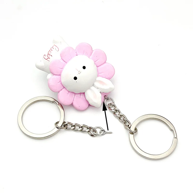 10-20Pcs Key Ring Key Chain 30mm Round Flat Wire Open Ring Metal Key Rings for DIY Jewelry Toy Pendant Making Found Wholesale