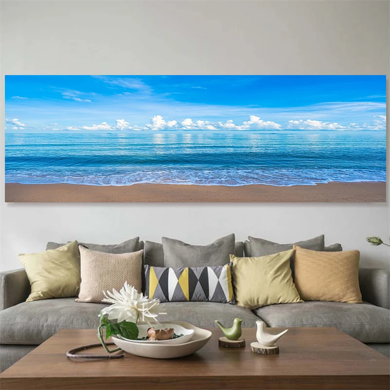 

Морской пейзаж на холсте SELFLESSLY ART