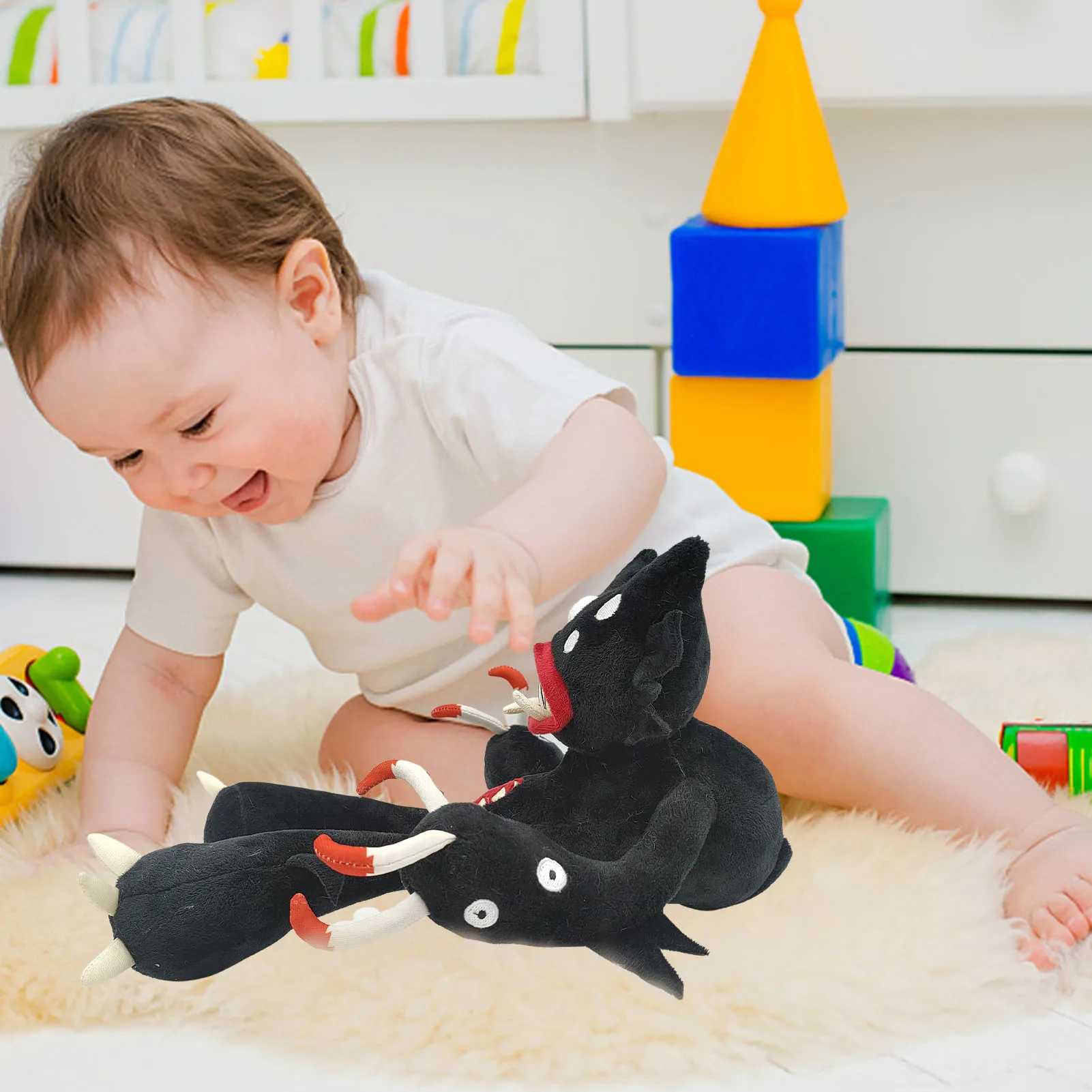 

Killy Willy плюшевая кукла, плюшевая игрушка, страшная и забавная плюшевая кукла, плюшевая игрушка, Реалистичная игрушка-ужас, мягкая кукла для ф...