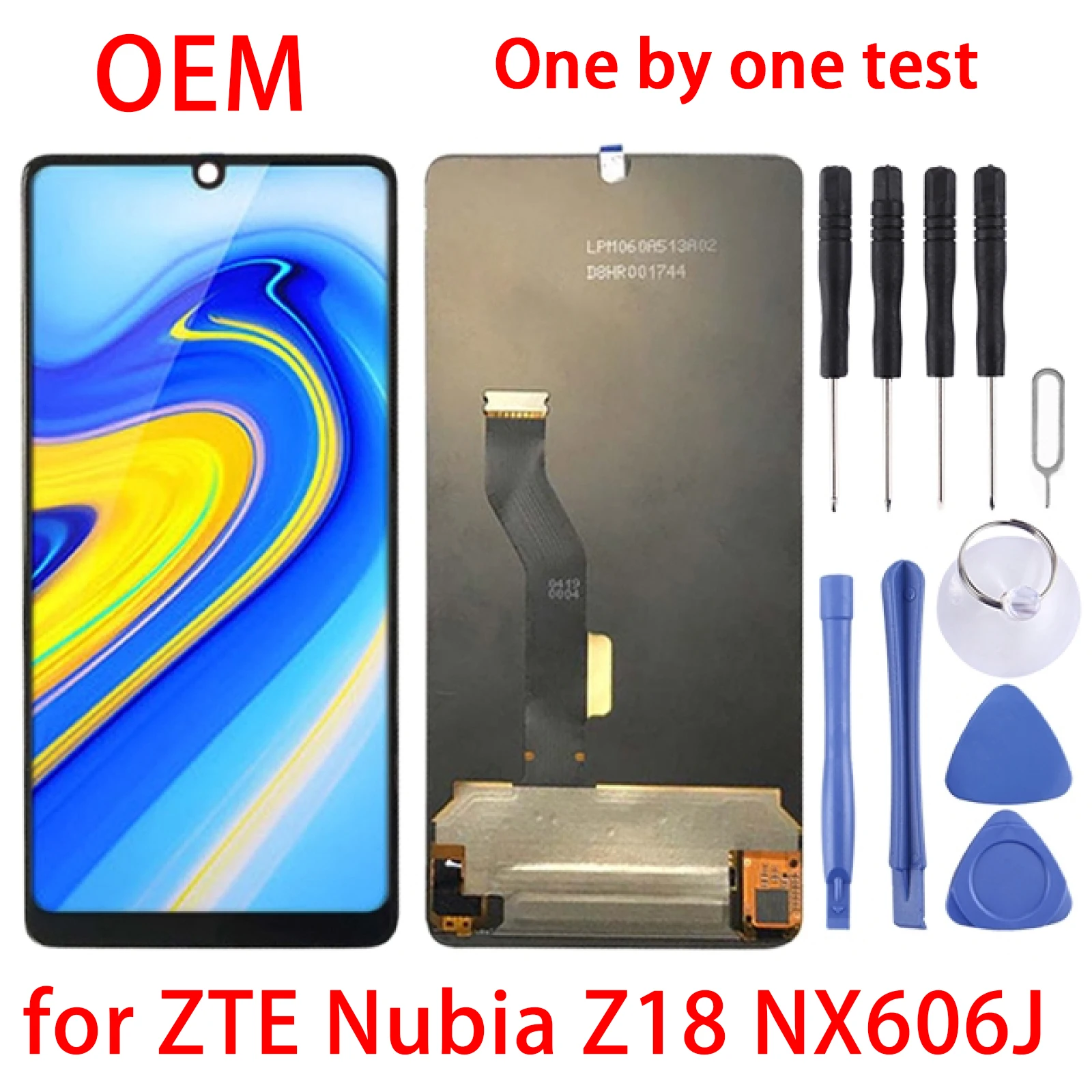 

OEM ЖК-экран для ZTE Nubia Z18 NX606J с цифровым преобразователем в сборе