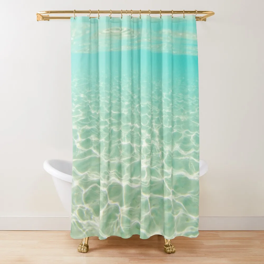 Bora Underwater Cheap Opaque Bathroom Products Vintage Waterproof Outdoor Shower Curtains |