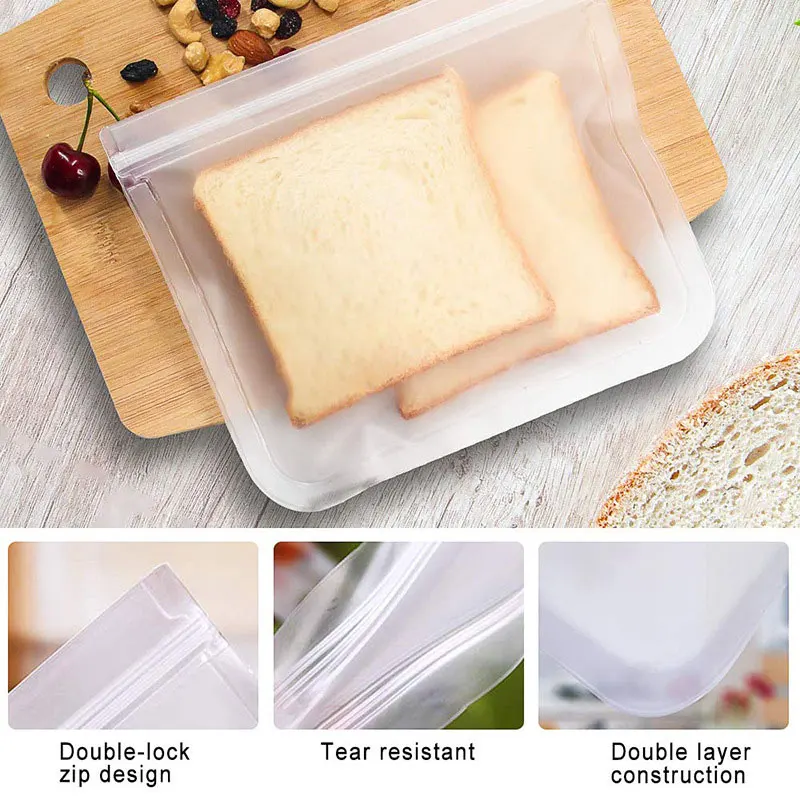 Многоцветная Экологически чистая прочная многоразовая Герметичная сумка для