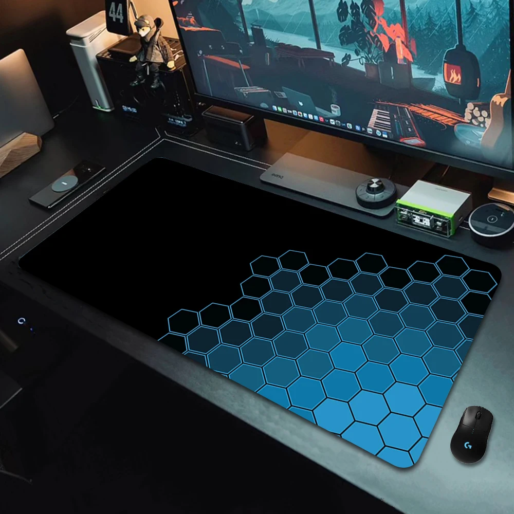 

Mousepad Hexagonal Honeycomb Gaming Accessories коврик для мыши Keyboard Table Mat Mouse Pad Mausepad Tapis De Souris Geometric