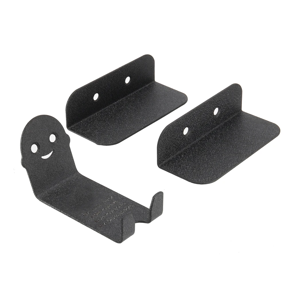 

3 Pcs Wall Mounted Bicycle Stands Steel Support Bike Cycling Pedal Tire Storage Hanger Rack