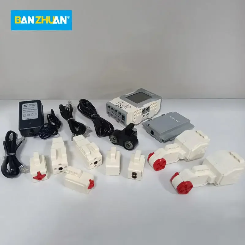 BANZHUAN # Kasi Ev6 строительные блоки совместимые с Ev3 Wedo2.0 набор для обучения робот