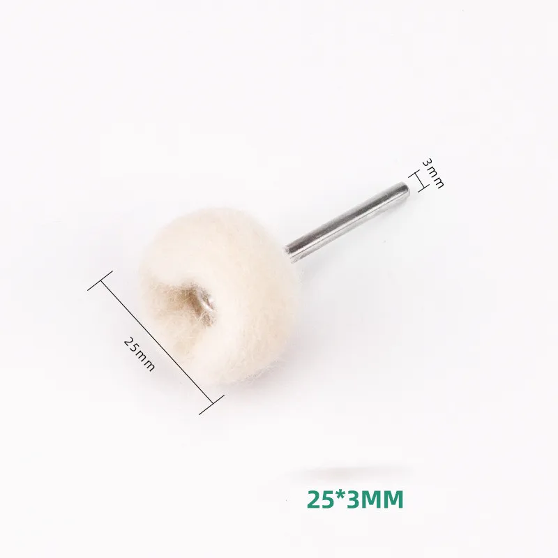 Шлифовальные головки из войлока для дрели 3 мм 20 шт