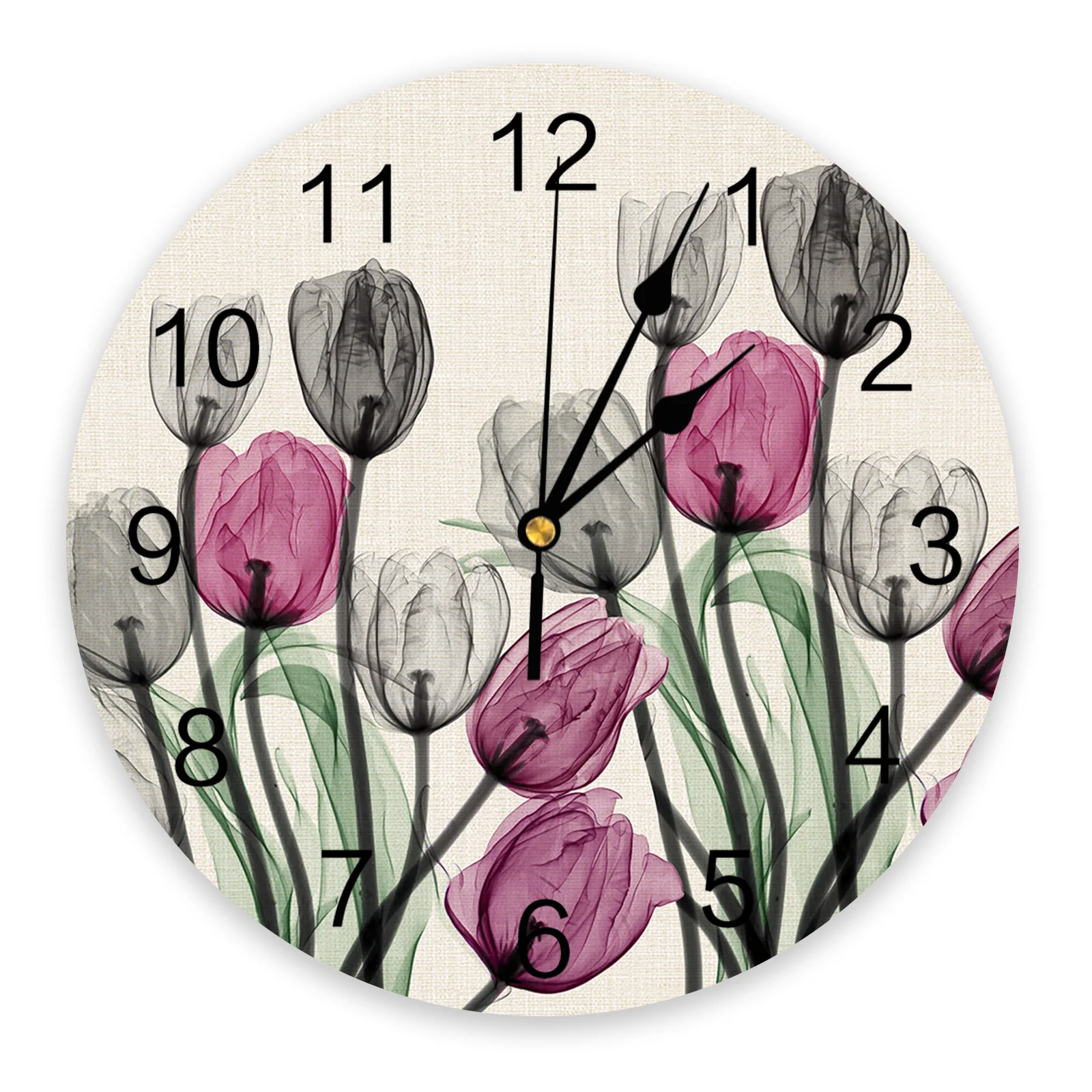 Kids Room Silent Wall Watch Office Home Decor 10 Inch Hangin