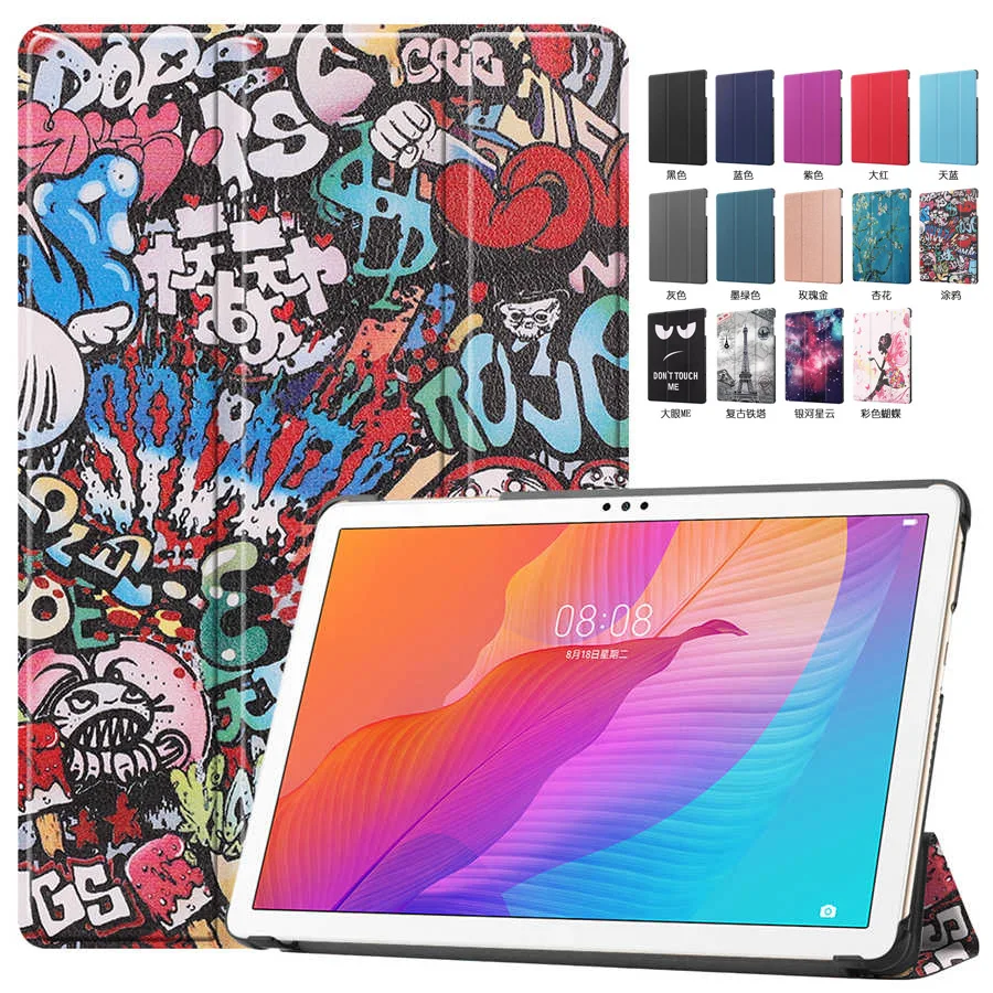 

Складной чехол-подставка для Huawei MatePad Pro 11 T10 T8 10,4 10,8, Huawei MediaPad M5 Lite T5 8 10