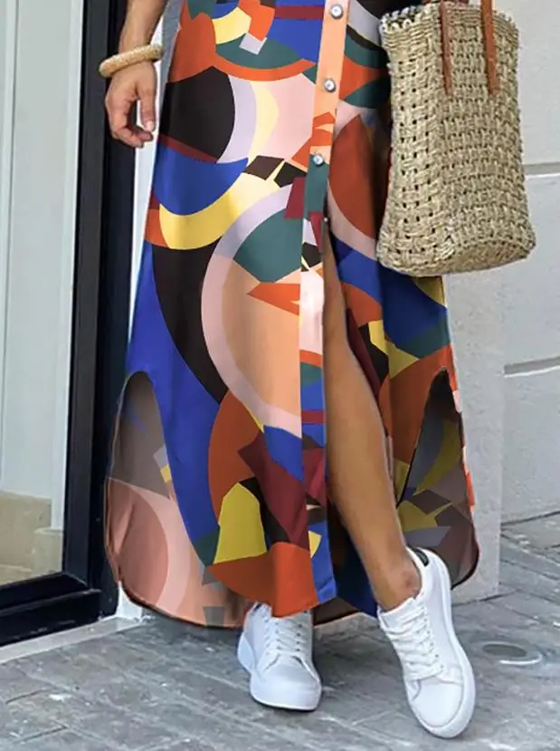 Рисунок 2 - Женское свободное платье-рубашка