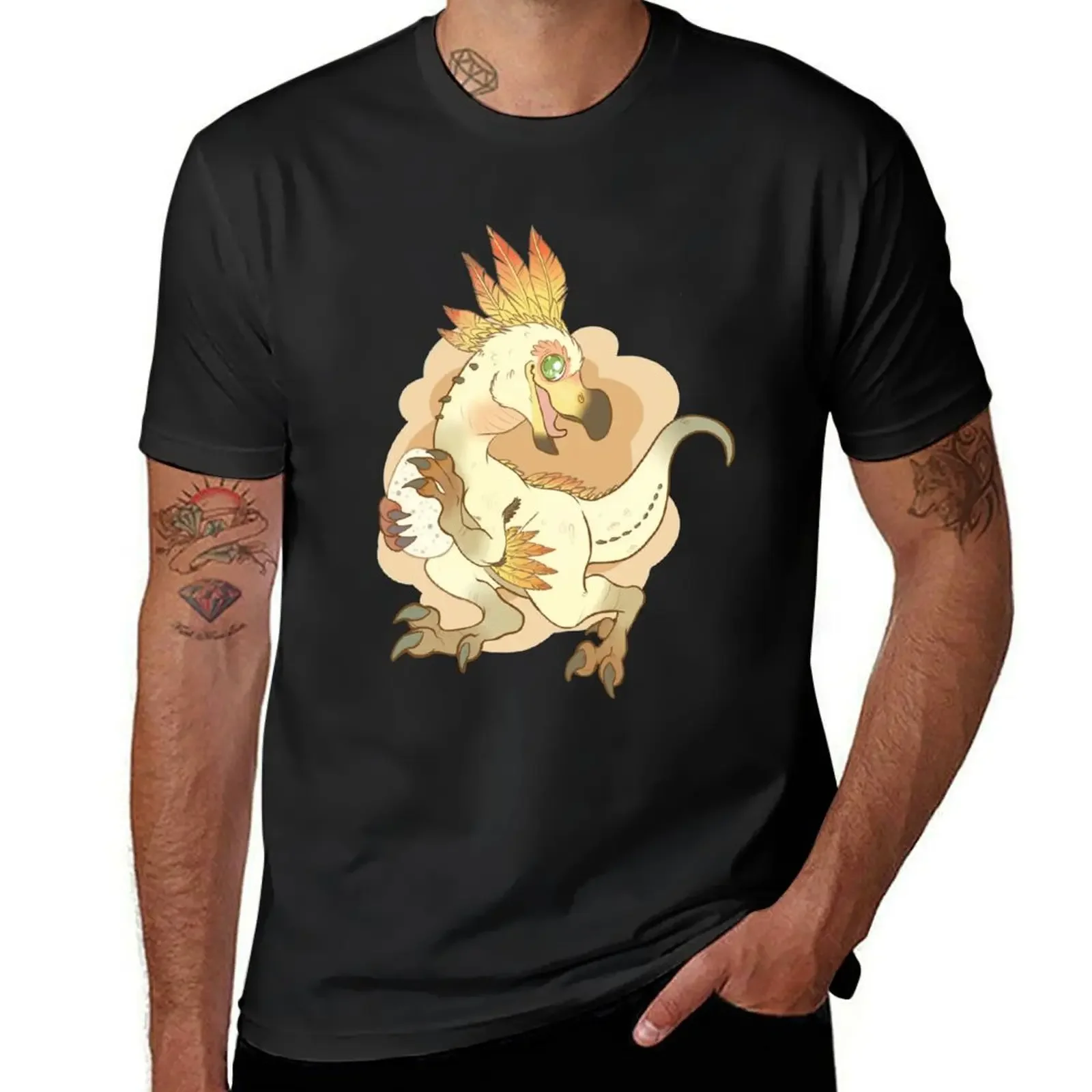 Футболка Kulu мужская с рисунком винтажная тенниска коротким рукавом размеры до