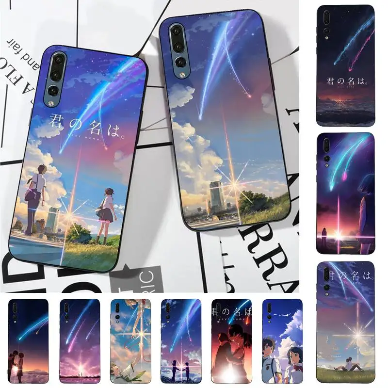 

FHNBLJ Your Name Phone Case for Huawei P30 40 20 10 8 9 lite pro plus Psmart2019