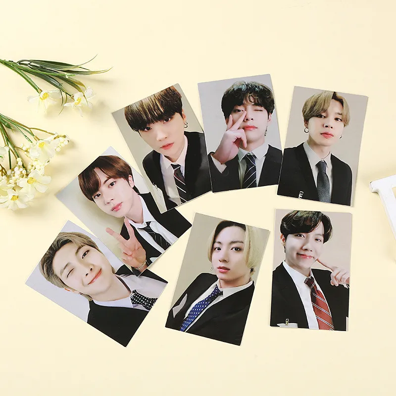 

KPOP Bangtan Boys 8th Membership Gift Photocards LOMO Cards Sticker JIMIN JIN SUGA J-HOPE Fans Collection
