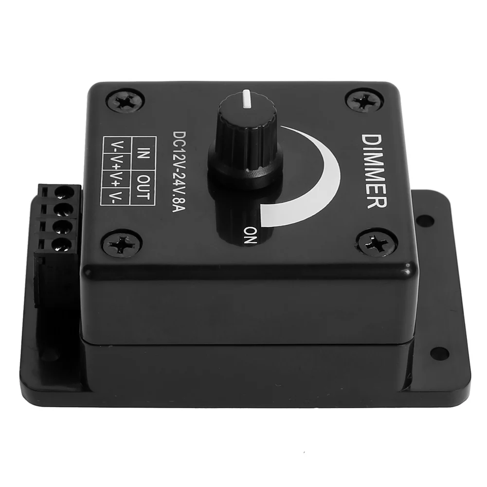 

Manual LED Light Strip Dimmer Switch Lamp Brightness Adjustable Controller