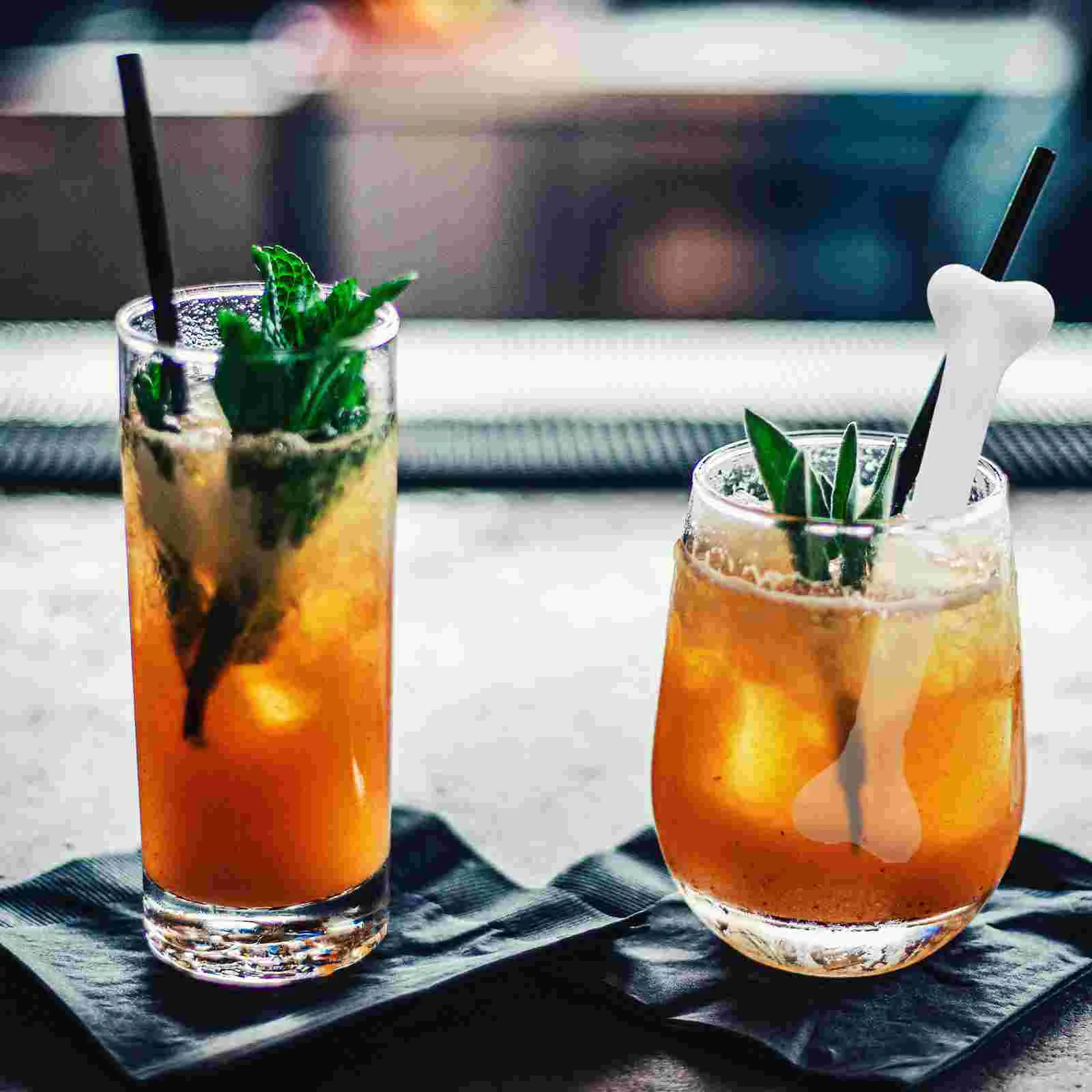 Наклейка с изображением оленя палочка для смешивания костей палочки в форме