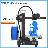 Tronxy CRUX 1 3D Printer Machine High Precision FDM 3d printers Kit Touch Screen Proximal Direct Extrusion Print 180*180*180mm