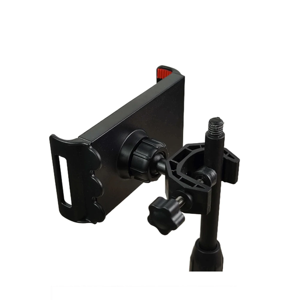 

Universal Microphone Stand Mount Holder Adjustable For Cellphone And Tablet Clip Phone Bracket 360° Rotation Musical Instrument
