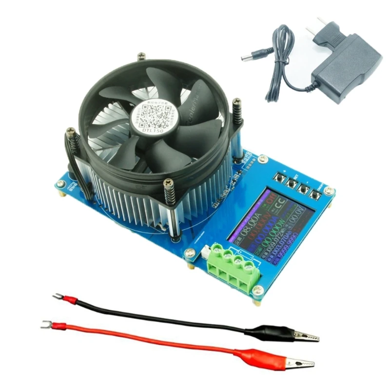 

Adjustable Constant Current Electronic Load Charger Indicator Capacity