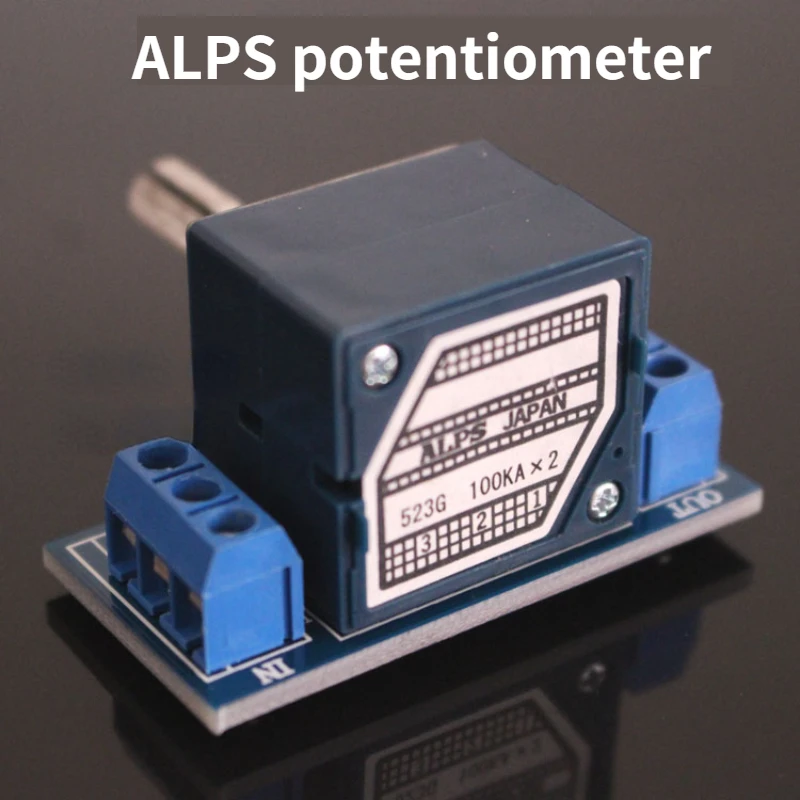 

ALPS 27 Type 100K 50K Finished Volume Potentiometer Imported Original Fever 10K 20 250K Finished Welding Original Blue Shell