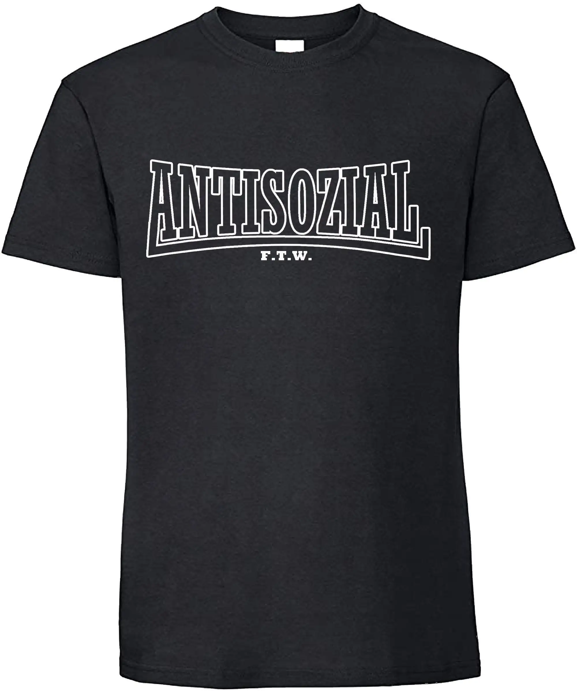 Футболка Antisocial FTW черная