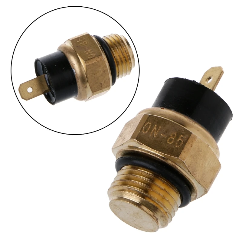 

Motorcycle Coolant Radiator Fan Thermostat Detect Switch Water Temperature Sensor For 37760-MT2-003 3042678 T3EF
