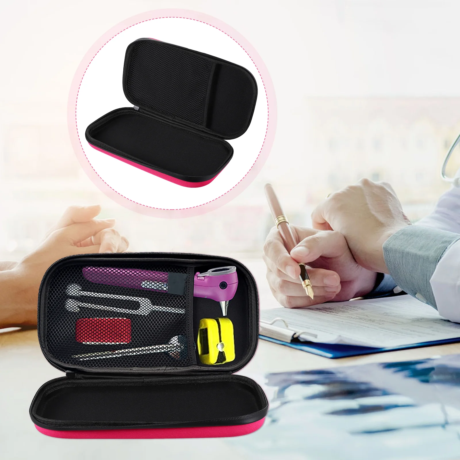 

1pc Stethoscope Carrying Pouches Practical Stethoscope Case Organizers
