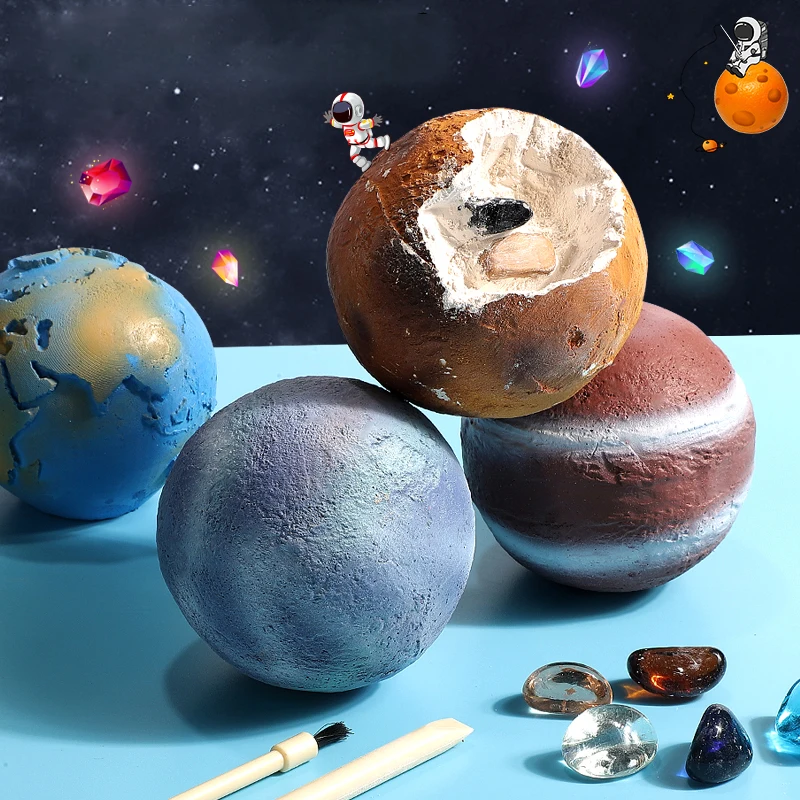 

Изучение науки и образования планеты копающиеся ископаемые головоломки игрушки Детская популярная научная солнечная система восемь плане...