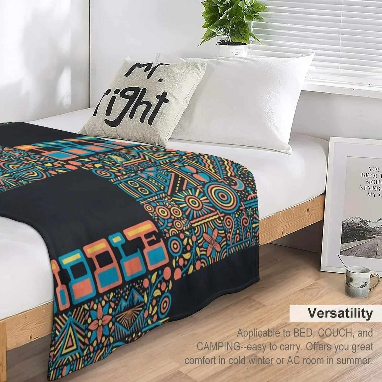 Одеяло Twiddle Одиночные мягкие одеяла