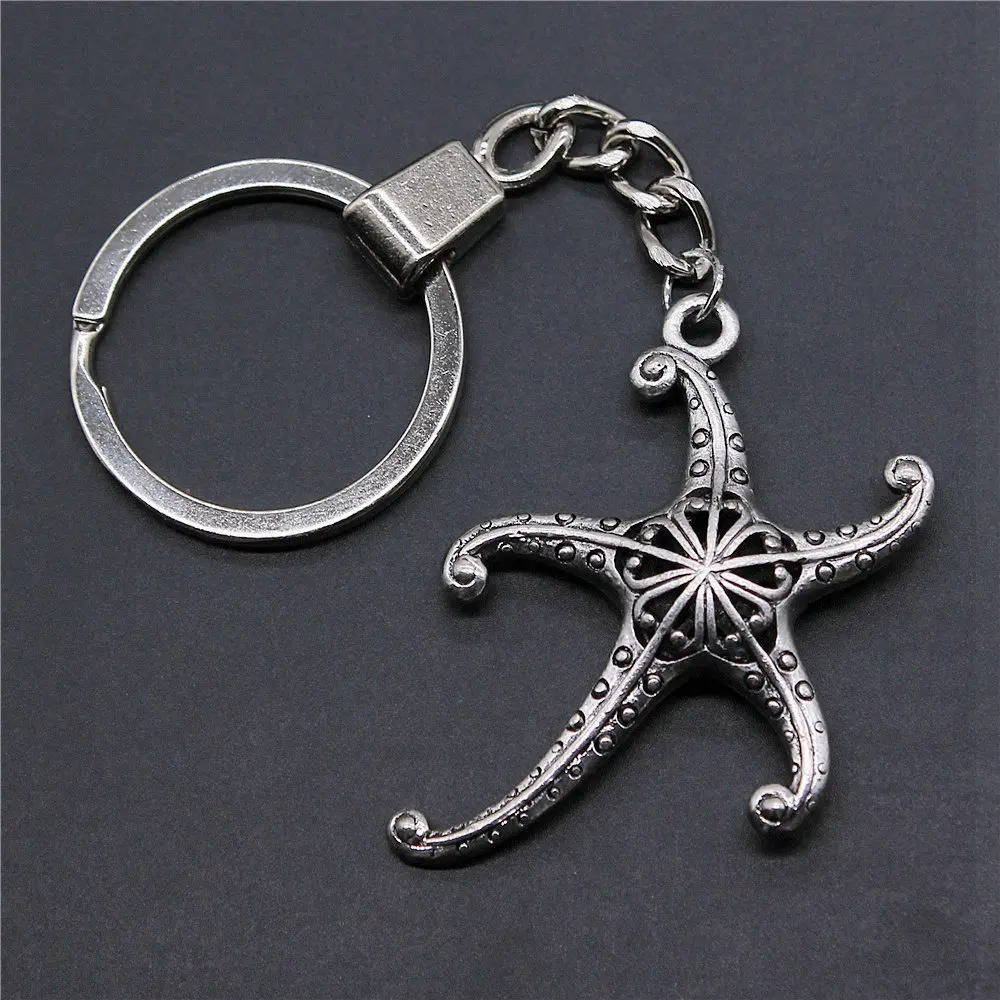 1 шт. 3D брелок в виде полой морской звезды на телефоне детали для изготовления