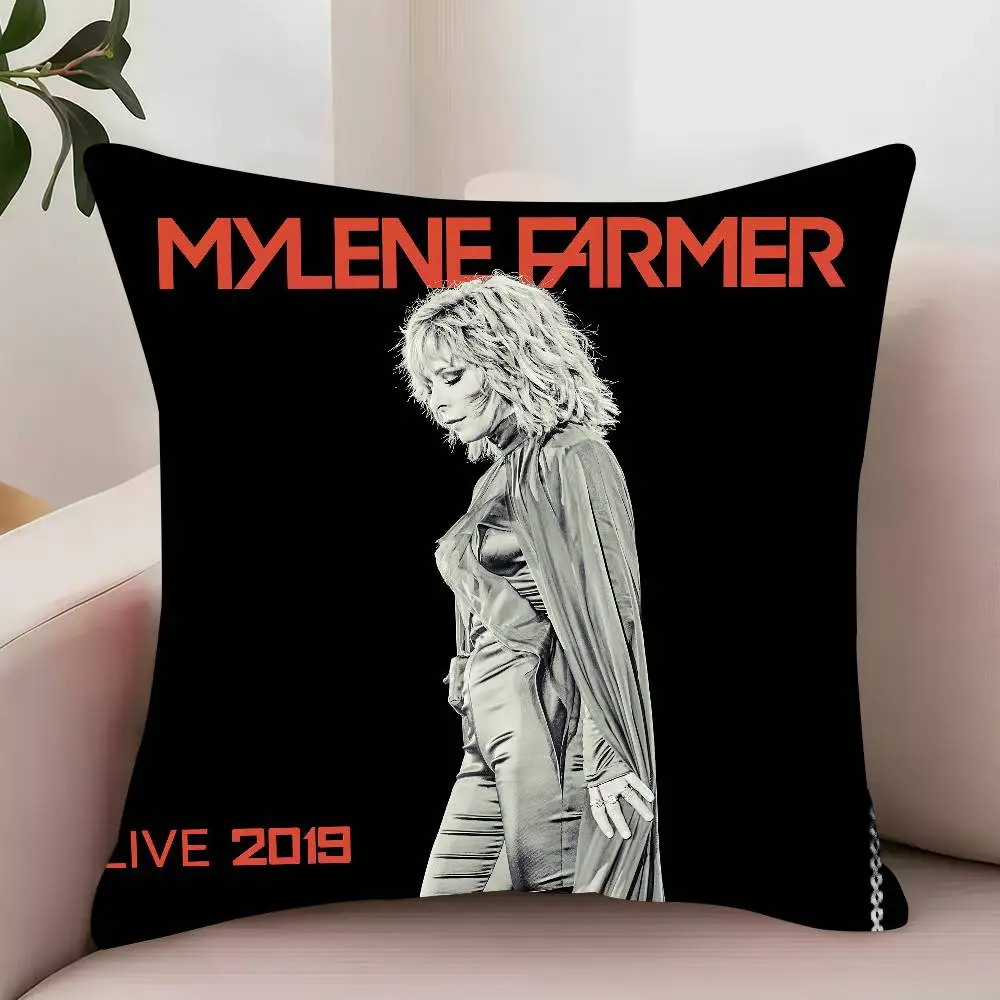 Фото Singer M-Mylene Farmer Nevermore наволочка Декор защитные чехлы удобные мягкие для дивана гостиной домашний офис №4