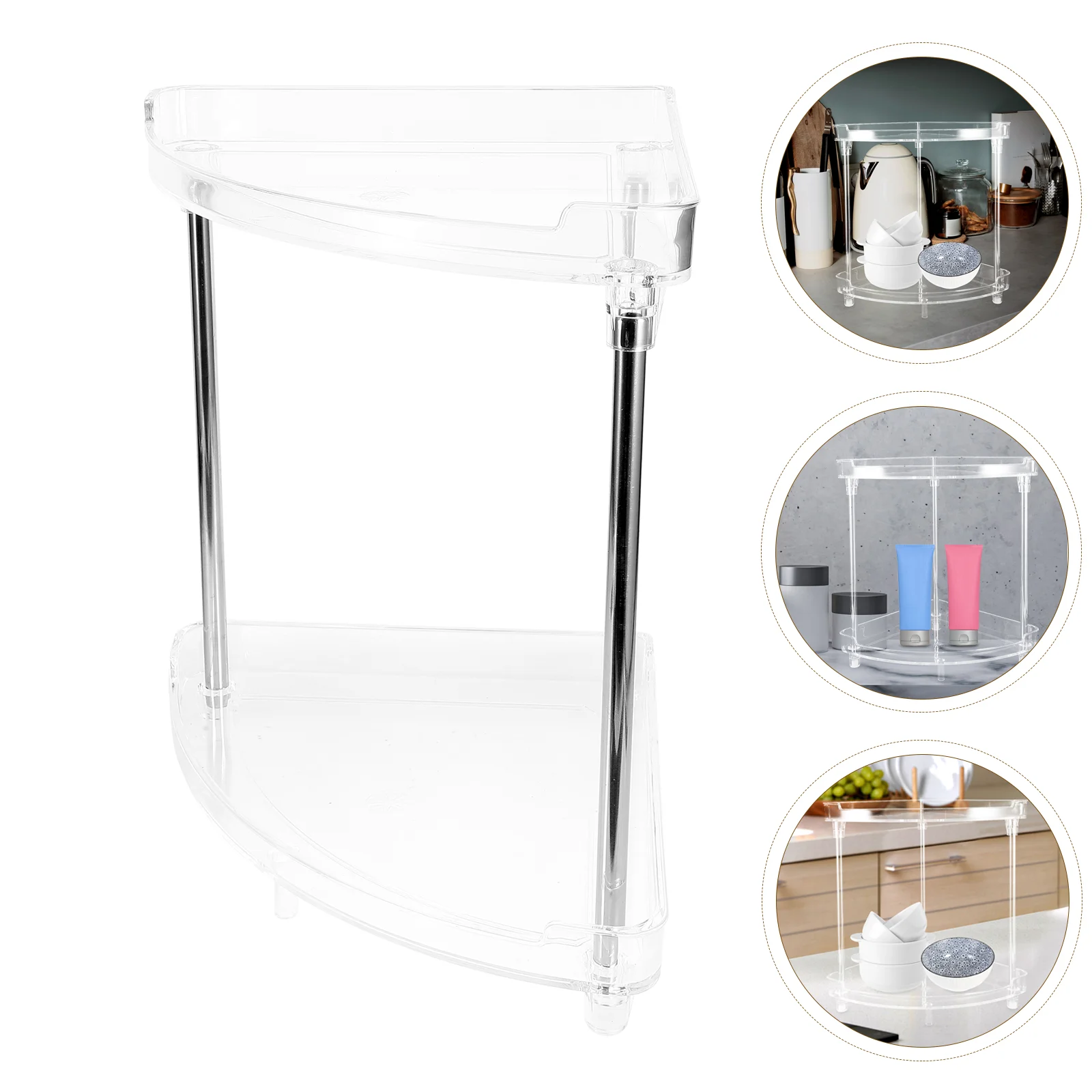 

Storage Shelf Counter Standing Rack Makeup Rack Small Perfume Organizer
