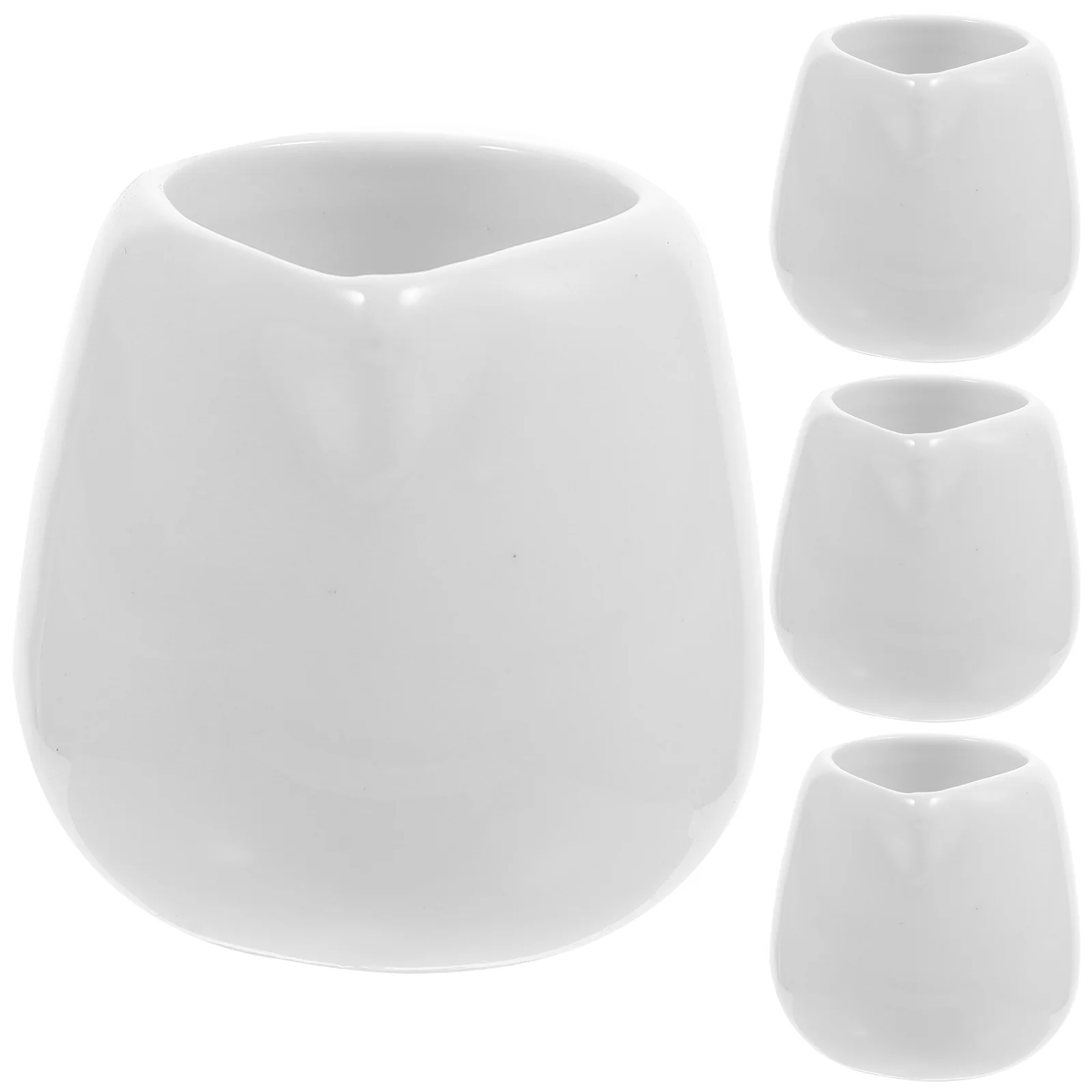 

Pitcher Creamer Sauce Gravy Ceramic Jug Boat Mini Cup Coffee Pourer Serving Espresso Container Tea Pot Bowl Soy Dishes Frothing