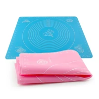 silicone thickened baking mat non stick baking pastry mat rolling dough pad kneading mat for dough kitchen tools