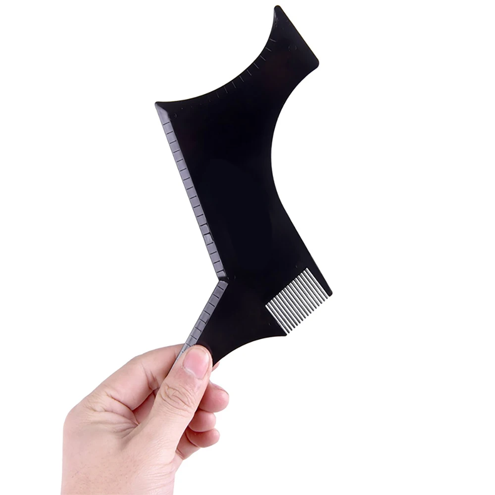 Расческа-трафарет для Мужской Бороды легкая гибкая универсальная | Красота и