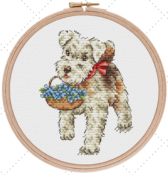 7-jacquard dog 20-23 DIY Набор для вышивки крестиком Aida 14CT холст ткань Гостиная Декор