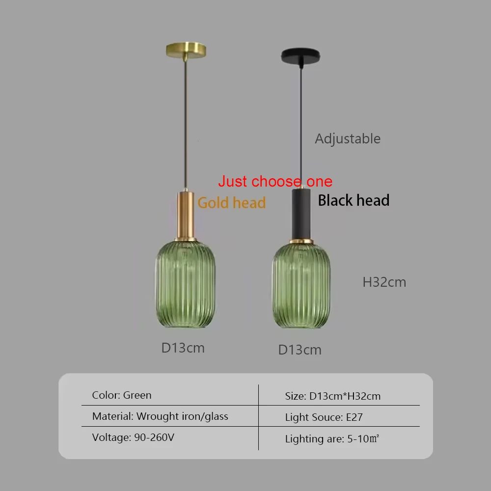 

Подвесные светильники DARHYN, стеклянные, E27