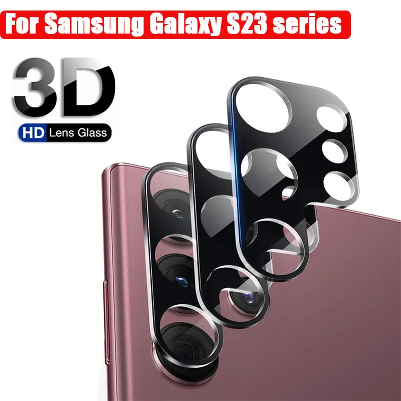 

Phone Camera Lens Protector Tempered Glass for Samsung Galaxy S23 S23 Plus S23 Ultra HD Lens Film Glass Anti-fingerprint Cover