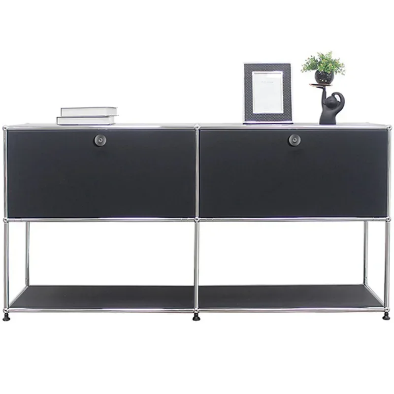 Комбинированный многофункциональный простой декоративный сервант из