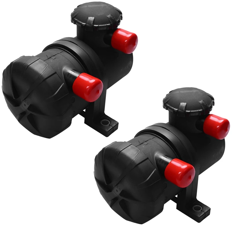 

2X Universal Provent 200 Oil Separator Catch Can Filter For Ford Patrol Turbo 4Wds Charged Toyota Landcruiser