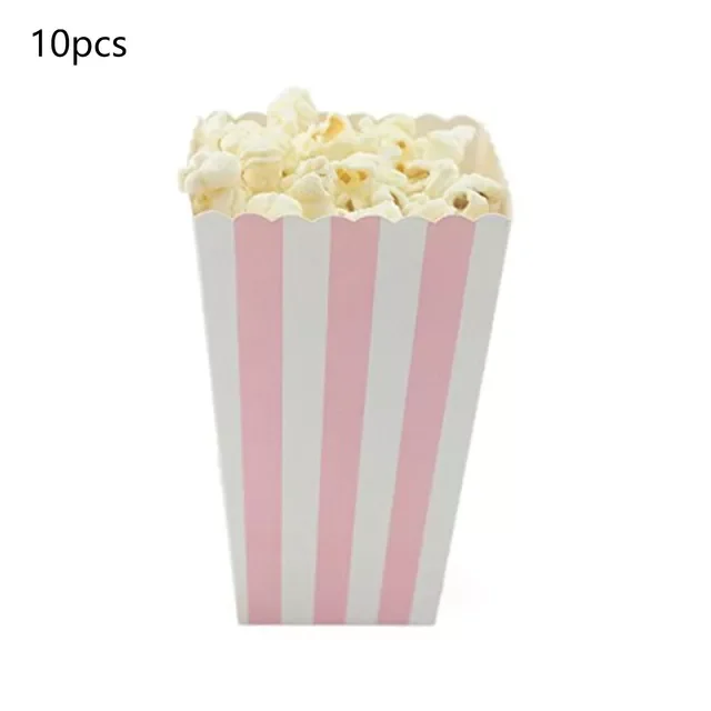 

NEW Pieces Pure White Popcorn Boxes Container Birthday Movie Party Favors Treat Bags Wedding Bridal Favor Guests Gifts Box