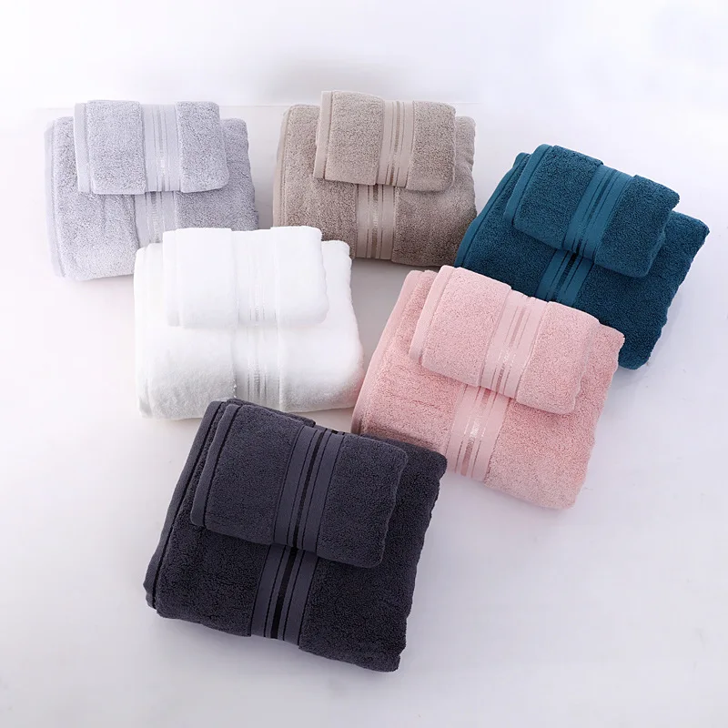 

Ultimate Comfort Plus-Sized Thick Cotton Bath Towel - Unmatched Absorbency for a Luxurious Experience