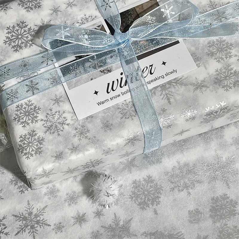 Снежинка Сиднейская бумага для подарочной и цветочной упаковки ручная заготовка