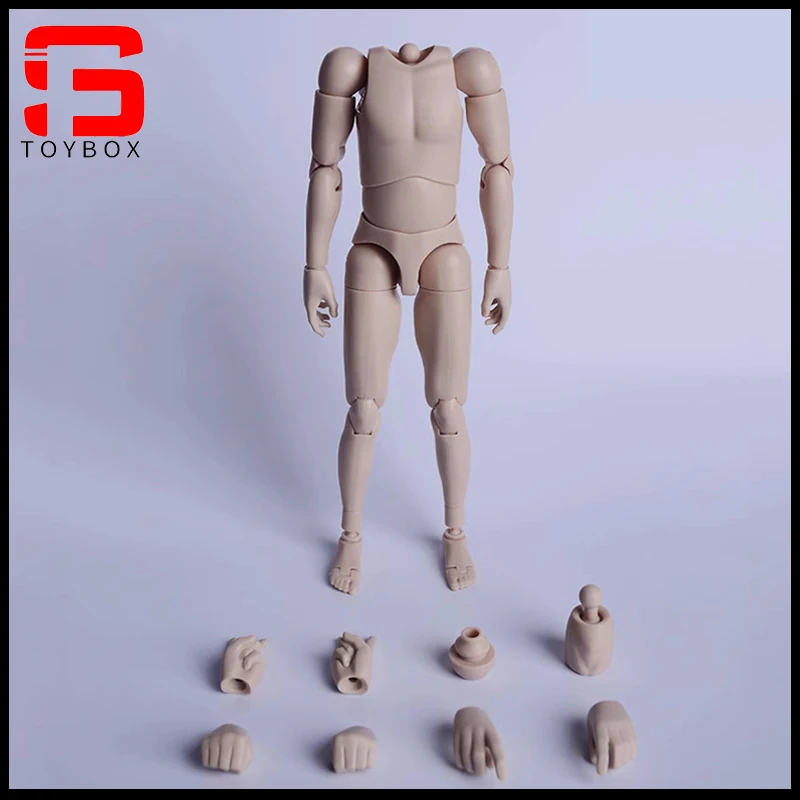 

ATSTORY ATS 1/6 Male Normal White Joint Body 26cm Super Flexible Soldier Action Figure Art Human Body
