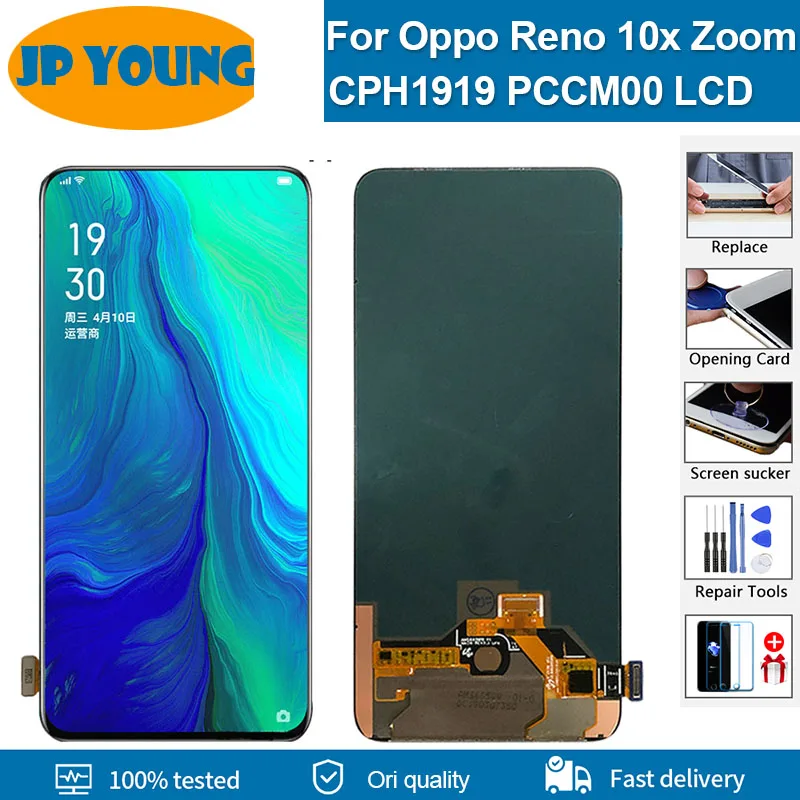 Najtaniej Oryginalny 6.6 ''lcd Do OPPO Reno 10X Zoom LCD Montaż Digitizera Ekranu Dotykowego Do OPPO 10 X CPH1919, PCCM00,CPH1921 Wyświetlacz LCD Cena Oryginalny 6.6 ''lcd Do OPPO Reno 10X Zoom LCD Montaż Digitizera Ekranu Dotykowego Do OPPO 10 X CPH1919, PCCM00,CPH1921 Wyświetlacz LCD