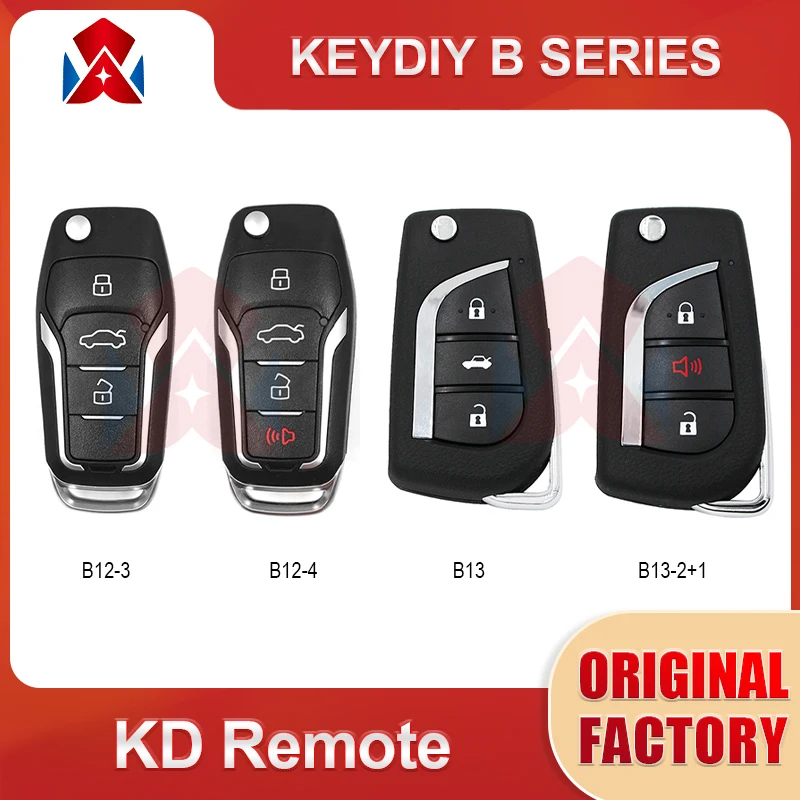 

10pcs/lot Original KEYDIY KD Remote Control Car Key B12-3 B12-4 B13 B13-2+1 for KD900 URG200 KD900+ KD-X2 Mini KD