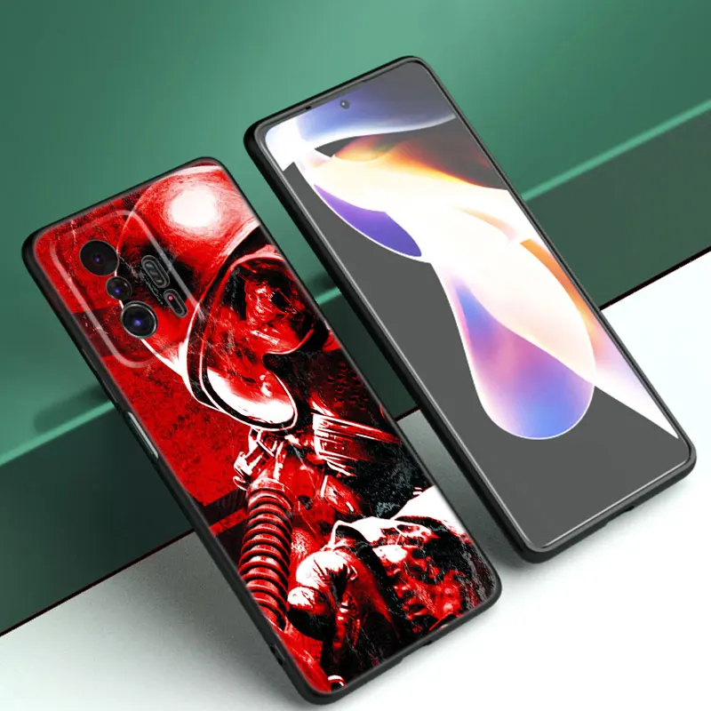 Черный силиконовый чехол для телефона Metro 2033 Xiaomi Mi 9 SE 8 10T 11 12 13 Lite 9T 11T 12S 12T 13T 14 Pro 5G NE