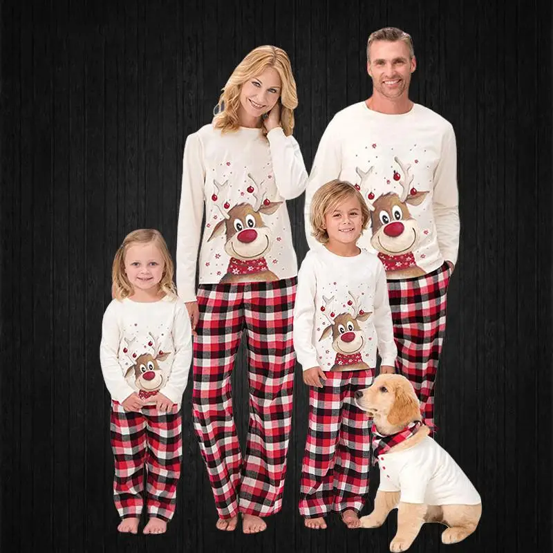 

Рождественский Семейный комплект одинаковых нарядов, милые лосины, взрослые, Детские Семейные одинаковые пижамы, Рождественская семейная одежда, Новогодняя одежда