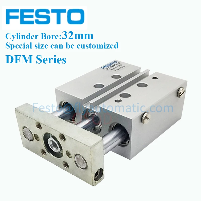

FESTO DFM-32-10,20,25,30,40,50,80,100-P-A-GF DFM Guided Drives Cylinder